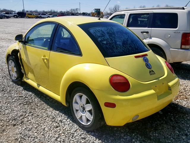 3VWCA21C4XM440242 - 1999 VOLKSWAGEN NEW BEETLE Sarı foto 3