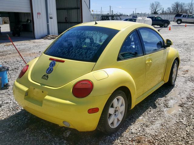 3VWCA21C4XM440242 - 1999 VOLKSWAGEN NEW BEETLE Sarı foto 4