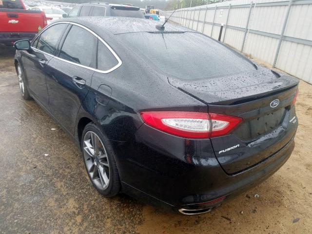 3FA6P0K95DR258916 - 2013 FORD FUSION TITANIUM  photo 3