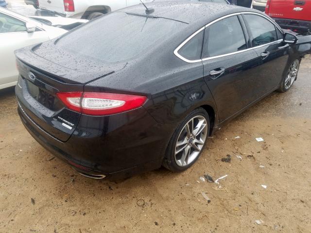 3FA6P0K95DR258916 - 2013 FORD FUSION TITANIUM  photo 4