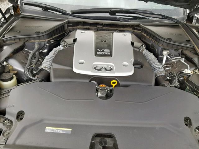 JN1BV7AP8FM351614 - 2015 INFINITI Q50 BASE GRAY photo 7