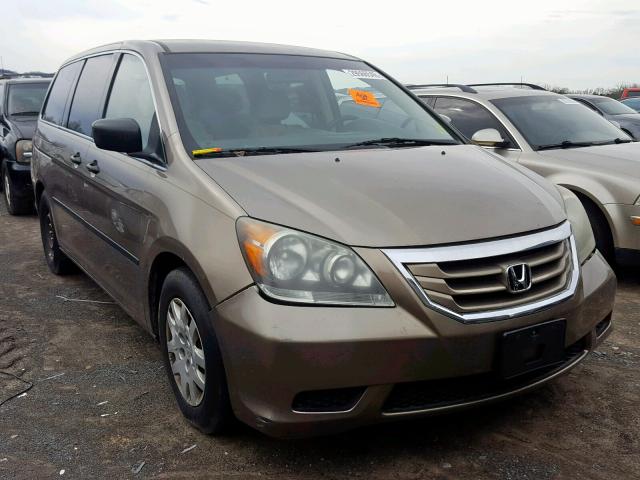 5FNRL38298B027684 - 2008 HONDA ODYSSEY LX BEIGE photo 1