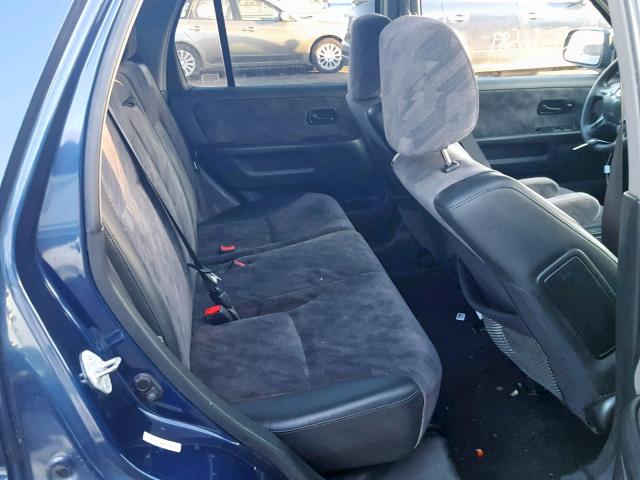 SHSRD78864U242614 - 2004 HONDA CR-V EX BLUE photo 6