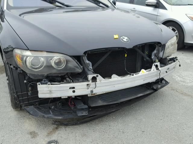 WBAHN83527DT68450 - 2007 BMW 750 BLACK photo 9