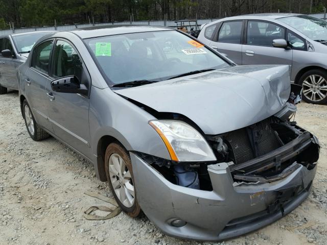 3N1AB6AP6BL619143 - 2011 NISSAN SENTRA 2.0 SILVER photo 1