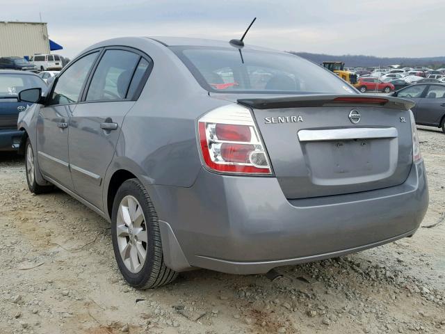 3N1AB6AP6BL619143 - 2011 NISSAN SENTRA 2.0 SILVER photo 3