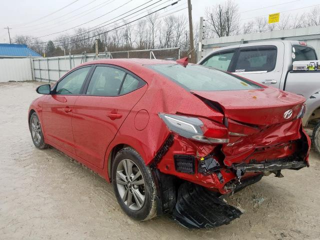 5NPD84LFXJH357949 - 2018 HYUNDAI ELANTRA SEL  photo 3