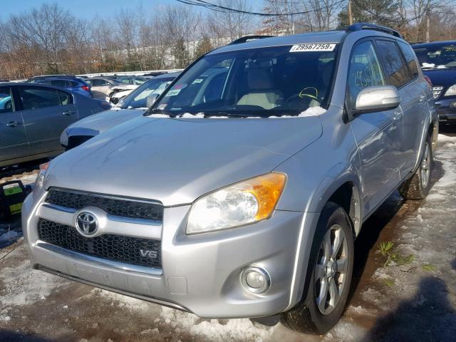 JTMBK31V79D003384 - 2009 TOYOTA RAV4 LIMIT SILVER photo 2