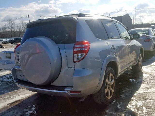 JTMBK31V79D003384 - 2009 TOYOTA RAV4 LIMIT SILVER photo 4