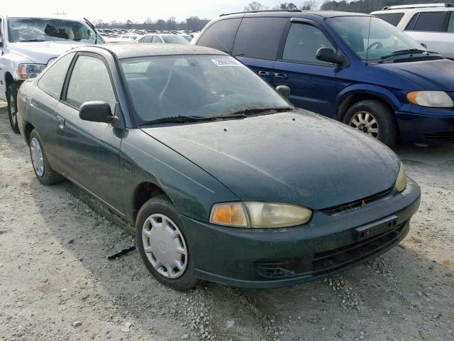 JA3AY11A81U019706 - 2001 MITSUBISHI MIRAGE DE GREEN photo 1