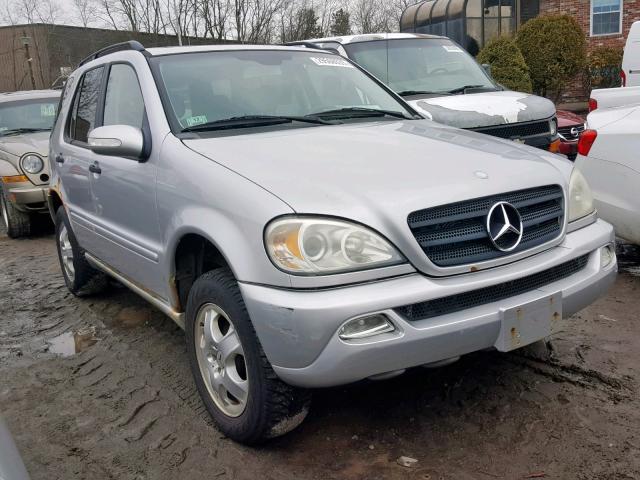 4JGAB54E62A353921 - 2002 MERCEDES-BENZ ML 320 SILVER photo 1