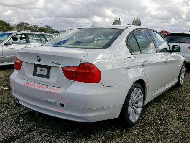 WBAPH5G54BNM74199 - 2011 BMW 328 I SULE WHITE photo 4