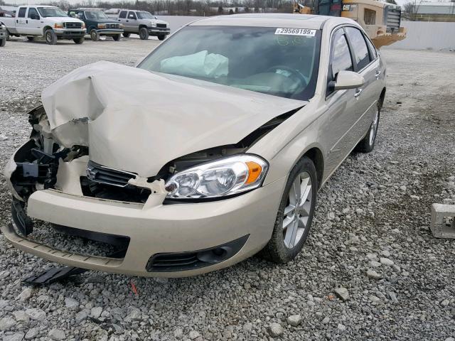 2G1WU583989266315 - 2008 CHEVROLET IMPALA LTZ TAN photo 2