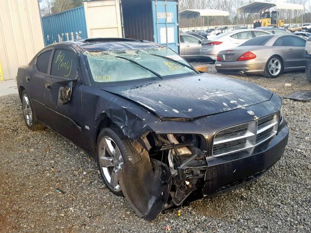 2B3CA9CV1AH239027 - 2010 DODGE CHARGER RA BLACK photo 1