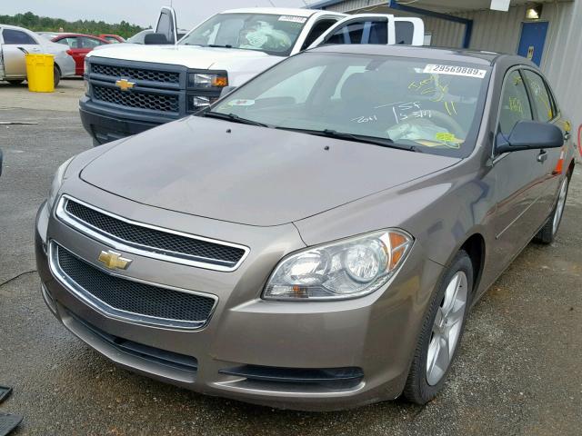 1G1ZA5E10BF312735 - 2011 CHEVROLET MALIBU LS GRAY photo 2