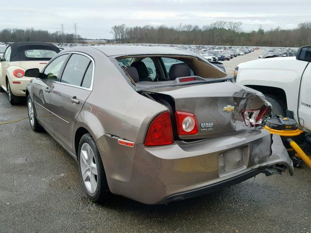 1G1ZA5E10BF312735 - 2011 CHEVROLET MALIBU LS GRAY photo 3