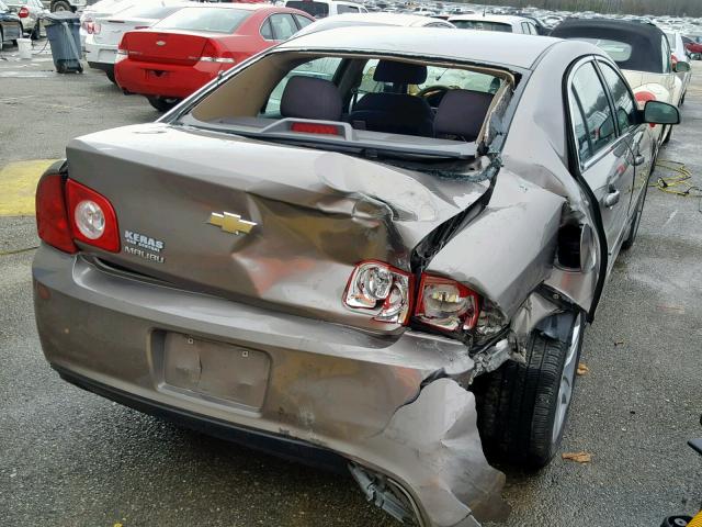 1G1ZA5E10BF312735 - 2011 CHEVROLET MALIBU LS GRAY photo 4