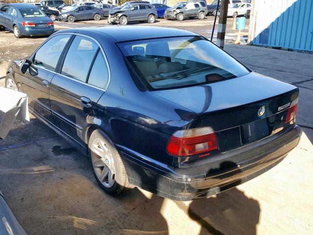 WBADT33493GF42816 - 2003 BMW 525 I BLACK photo 3