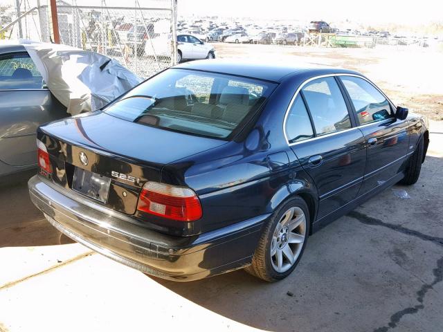 WBADT33493GF42816 - 2003 BMW 525 I BLACK photo 4