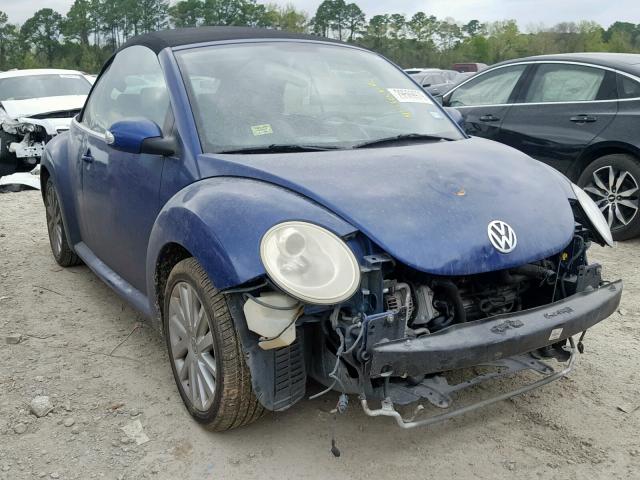 3VWRF31Y48M406557 - 2008 VOLKSWAGEN NEW BEETLE Mavi foto 1