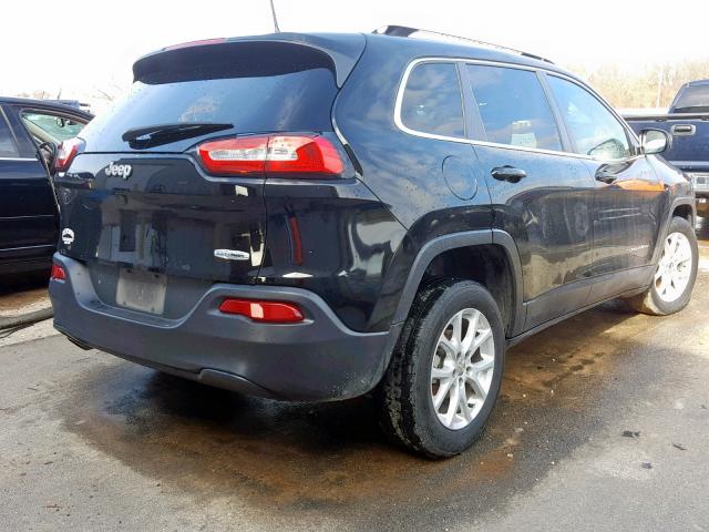 1C4PJLCB5HW641910 - 2017 JEEP CHEROKEE L BLACK photo 4