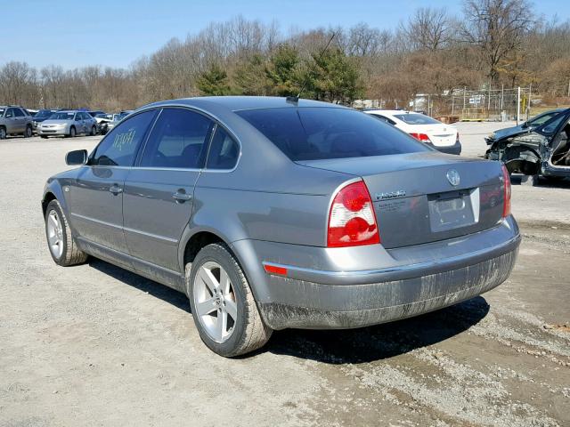 WVWRH63B04P056727 - 2004 VOLKSWAGEN PASSAT GLX 灰色 照片 3
