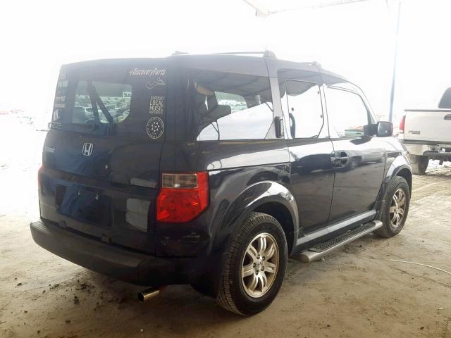 5J6YH28767L008969 - 2007 HONDA ELEMENT EX GRAY photo 4