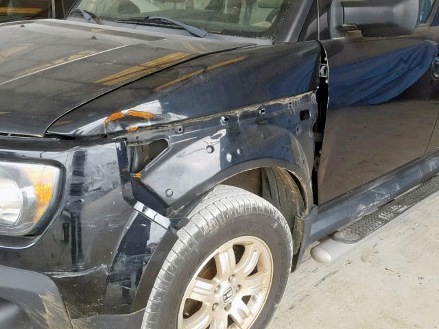 5J6YH28767L008969 - 2007 HONDA ELEMENT EX GRAY photo 9