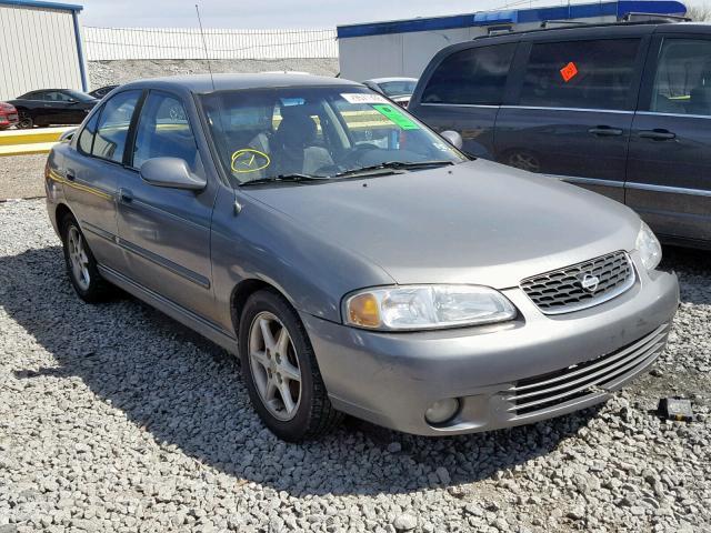 3N1BB51D91L115155 - 2001 NISSAN SENTRA SE GRAY photo 1