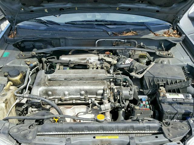 3N1BB51D91L115155 - 2001 NISSAN SENTRA SE GRAY photo 7