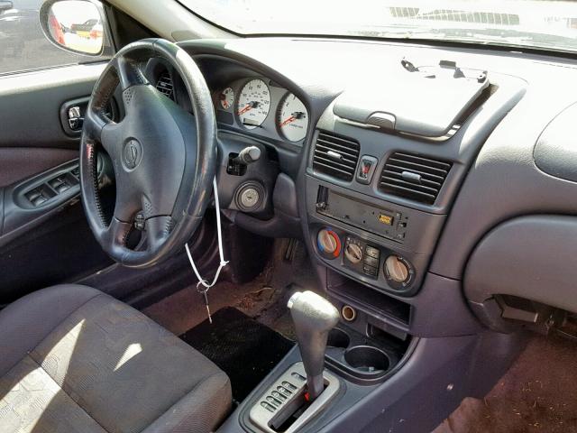 3N1BB51D91L115155 - 2001 NISSAN SENTRA SE GRAY photo 9