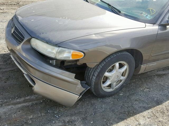 2G4WB52K731147811 - 2003 BUICK REGAL LS BROWN photo 9