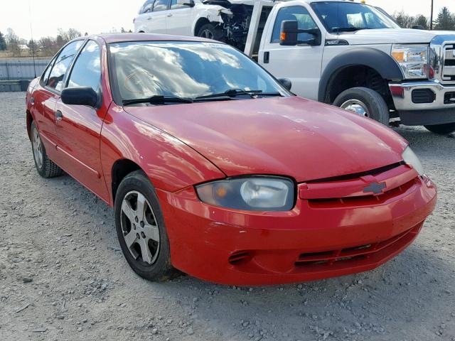 1G1JF52F147363253 - 2004 CHEVROLET CAVALIER L RED photo 1