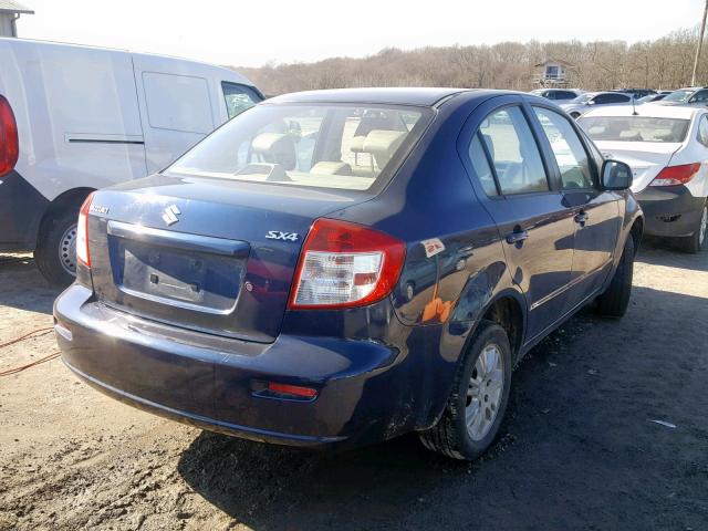 JS2YC412X96202765 - 2009 SUZUKI SX4 BLUE photo 4