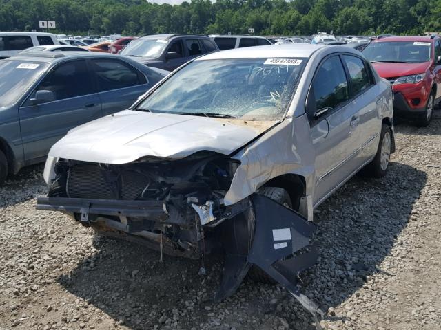 3N1AB6AP9AL667699 - 2010 NISSAN SENTRA 2.0 SILVER photo 2