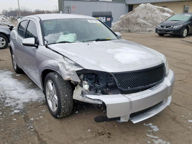 1B3CC1FB9AN175839 - 2010 DODGE AVENGER EX SILVER photo 1