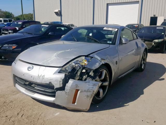 JN1BZ34E17M551324 - 2007 NISSAN 350Z COUPE SILVER photo 2