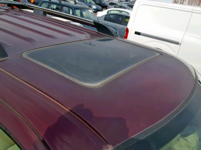 1FMEU75856UA81771 - 2006 FORD EXPLORER L BURGUNDY photo 9