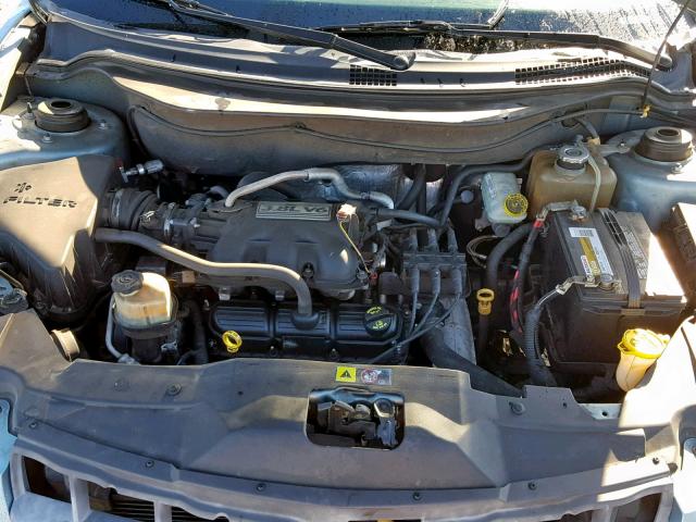 2A8GM48L28R654629 - 2008 CHRYSLER PACIFICA L BLUE photo 7