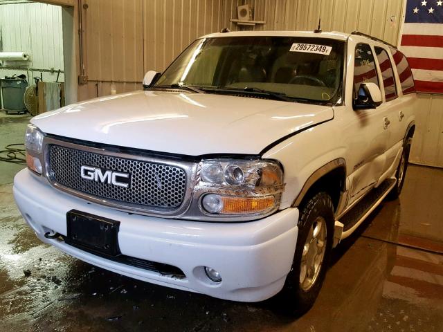 1GKFK66U34J118145 - 2004 GMC YUKON XL D WHITE photo 2