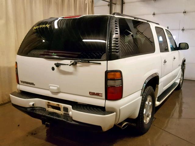 1GKFK66U34J118145 - 2004 GMC YUKON XL D WHITE photo 4