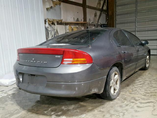2B3HD46R14H672186 - 2004 DODGE INTREPID S ნაცრისფერი ფოტო 4