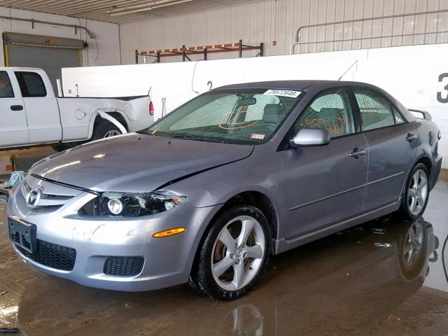 1YVHP80C575M54856 - 2007 MAZDA MAZDA6 SILVER photo 2