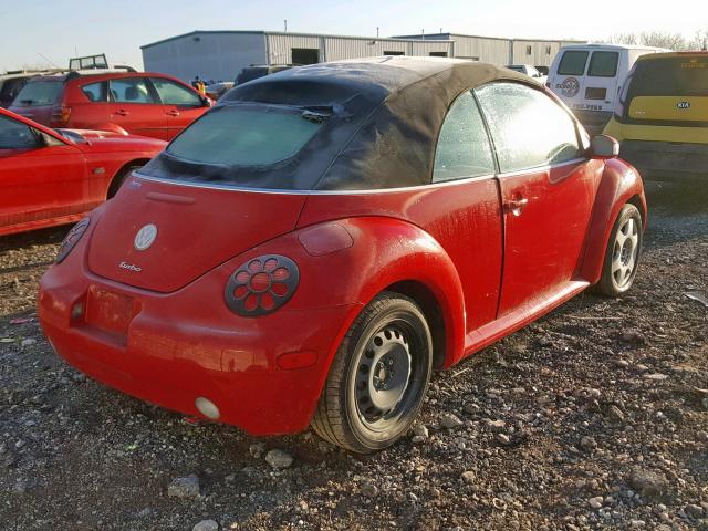 3VWCD31Y15M357616 - 2005 VOLKSWAGEN NEW BEETLE Rot Foto 4
