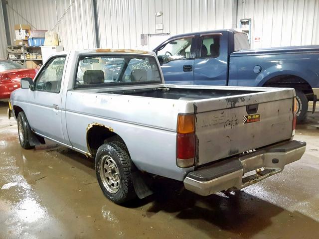 1N6SD11S7NC334984 - 1992 NISSAN TRUCK SHOR GRAY photo 3