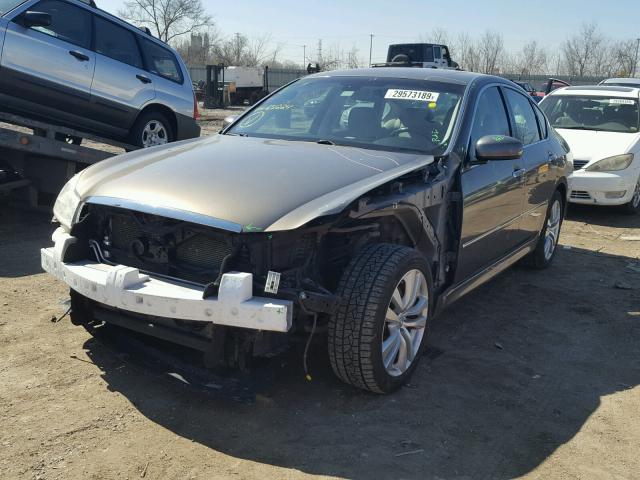 JNKAY01F58M651224 - 2008 INFINITI M35 BASE GRAY photo 2