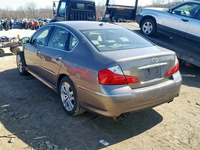 JNKAY01F58M651224 - 2008 INFINITI M35 BASE GRAY photo 3