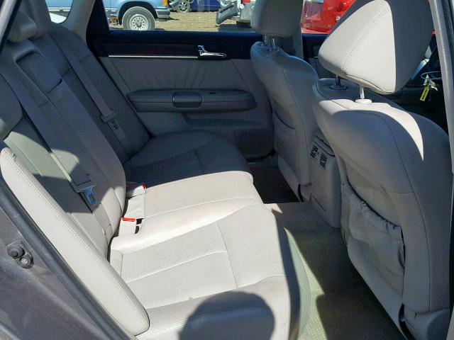 JNKAY01F58M651224 - 2008 INFINITI M35 BASE GRAY photo 6