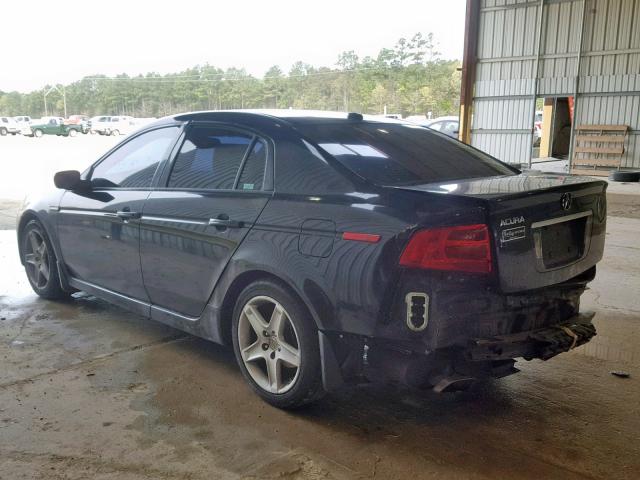 19UUA66236A008463 - 2006 ACURA 3.2TL BLACK photo 3