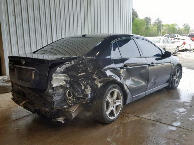 19UUA66236A008463 - 2006 ACURA 3.2TL BLACK photo 4